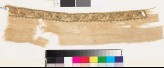 Textile fragment with scrolling stem and stylized flower-heads (EA1993.298)