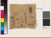 Textile fragment with chevrons and irregular lines (EA1993.330)