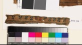 Textile fragment with bands of diagonal crosses (EA1993.350)