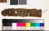 Textile fragment with bands of diagonal crosses (EA1993.351)
