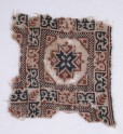 Textile fragment with star and pseudo-inscription (EA1993.357)