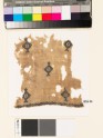Textile fragment with diamond-shaped medallions and stars