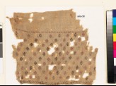 Textile fragment with geometric shapes, probably from a tunic