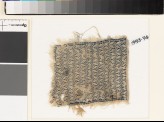 Textile fragment with chevrons