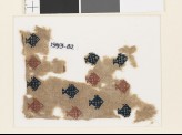 Textile fragment with diamond-shaped fish (EA1993.82)