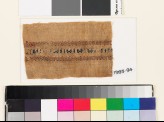 Textile fragment with pseudo kufic inscription (EA1993.94)