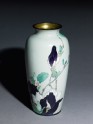Baluster vase with magnolias