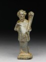 Hip herm of Silenus or a satyr holding a cornucopia