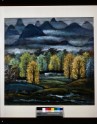 Landscape with trees and mountains (EA1995.214)