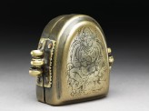 Amulet box with Jambhala, god of plenty