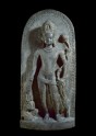 Stele with Avalokiteshvara holding a lotus