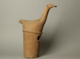 Haniwa figure of a long-necked bird