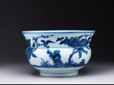 Bowl with trees and birds