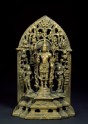 Shrine with figure of Vishnu
