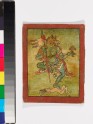 Miniature painting of a deity