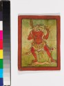 Miniature painting of a deity