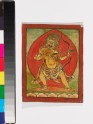 Miniature painting of a deity