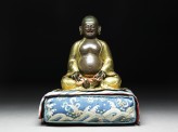 Figure of Hvashang seated on a cushion