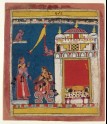 The sakhi, or confidante, addresses the nayika (EA2012.202)