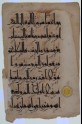 Page from a Qur’an in eastern kufic script and with Persian translation in naskhi script