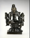 Figure of Padmapani with attendants (EA2013.63)