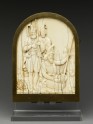 Ivory plaque depicting three Sikh warriors (EA2013.86)