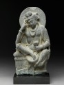 Figure of Avalokiteshvara in pensive pose