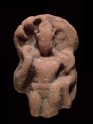 Standing figure of a naga, or serpent deity