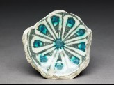 Base fragment of a bowl with radial decoration