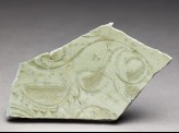 Greenware sherd with incised decoration