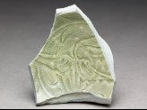 Greenware sherd with incised decoration