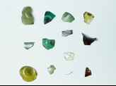 Group of glass sherds