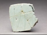 Greenware sherd