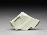 Greenware sherd