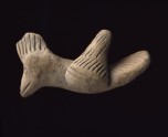 Terracotta figure of a bird