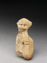 Terracotta figure of a monkey