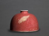 Water pot with a 'peach-bloom' glaze