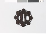 Tsuba in the form of a stylized flower (EAX.10007)