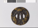 Tsuba with stylized snow decoration (EAX.10062)