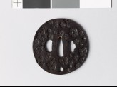 Tsuba with cherry blossoms (EAX.10069)