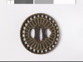 Tsuba with chrysanthemum florets (EAX.10118)