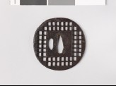 Tsuba with chequer pattern (EAX.10137)