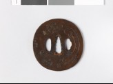 Tsuba with a dragon amid clouds (EAX.10184)
