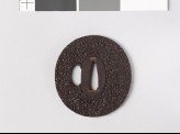 Tsuba with peony flowers (EAX.10205)