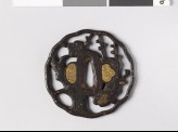 Tsuba with plum tree (EAX.10248)