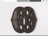 Tsuba with noshi, or auspicious abalone (EAX.10251)