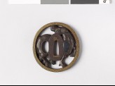 Tsuba with horse and key pattern (EAX.10257)