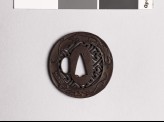 Tsuba with swastikas and amariō, or rain dragons (EAX.10337)