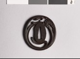 Tsuba with iris