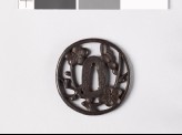 Tsuba with plum blossoms (EAX.10359)